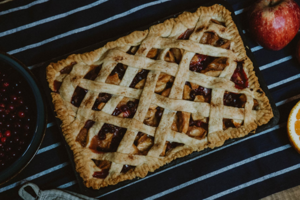 pastel de manzana