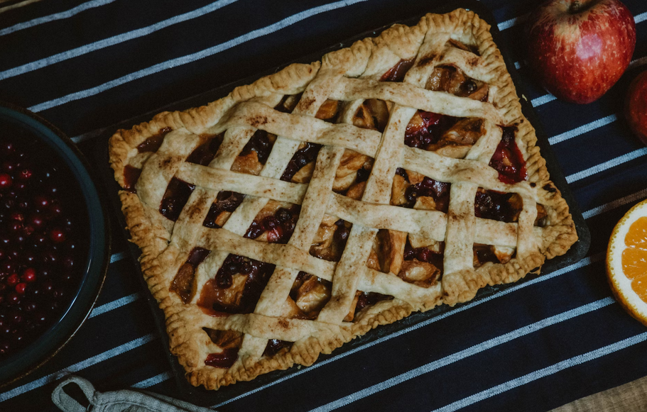 pastel de manzana